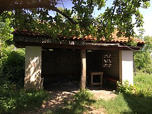 The dining building of the chapel, 2018