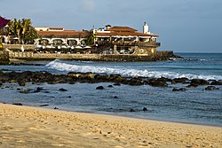 Ponta de Vera Cruz, its lighthouse and a hotel