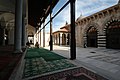 View into the courtyard