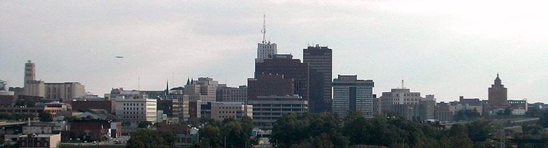 Akron skyline