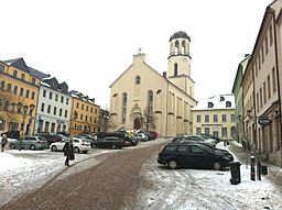 Torget i den gamla stadskärnan.