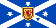 Scottish Australian heritage flag