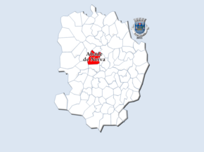 Localização no município de Barcelos