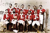 The first team of S.L. Benfica