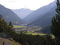 Bormio vista dal passo dello Stelvio