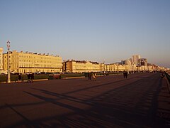 La passeggiata mare nei pressi di Palmeira Square