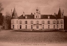 Château de Comteville vers 1890.