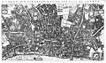 Image 19Ogilby & Morgan's map of the City of London (1673). "A Large and Accurate Map of the City of London. Ichnographically describing all the Streets, Lanes, Alleys, Courts, Yards, Churches, Halls, & Houses &c. Actually Surveyed and Delineated by John Ogilby, His Majesties Cosmographer." (from History of London)