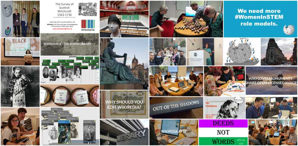 The University of Edinburgh Wikimedia residency – Year Two