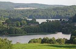 Село Бродниця-Дольна на території Кашубської Швейцарії