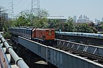 913 crossing the Pasig River.