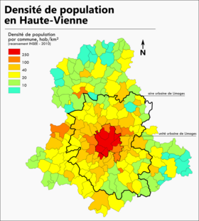 Aire urbaine de Limoges