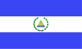 Drapeau du Nicaragua de 1896 au 5 septembre 1908