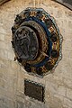 Clock case at Gloucester Cathedral