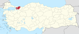 Provincia di Kocaeli – Localizzazione