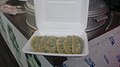 Common dumplings sold in Korean street restaurants