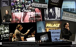 La Ville sans juifs, ciné-concerts en Belgique, par l'Heure de musique, direction Léonard Ganvert.