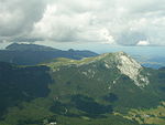 Vue du Charmant Som depuis le sommet de Chamechaude.