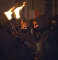 Lewes Bonfire, fox figures