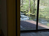 View of the creek from McNabb Cabin