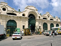 A market hall in Mombasa.