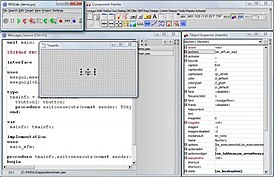 Скриншот программы MSEide+MSEgui