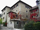 Les bâtiments du couvent depuis la montée de Chalemont.