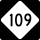 North Carolina Highway 109 Business marker