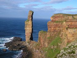 Vue du Old Man of Hoy.