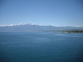 View of Pegunungan Arfak from the Cenderawasih Bay.