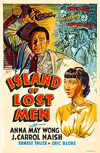 Island of Lost Men poster, (edited by Centpacrr)