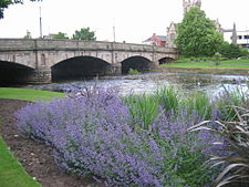 Ponte Rennie sob o Rio Esk