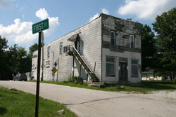 A building in Rosston