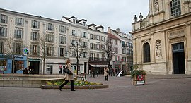 Vue on the Place de l'Église