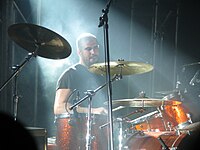 Batteur du groupe Kaïn au Festival du Poulet Édition 2008