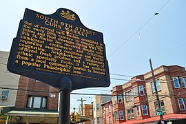 South 9th Street Curb Market Historical Marker