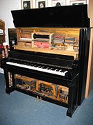 Piano reproducteur Steinway.