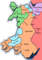 Wales in 1284
