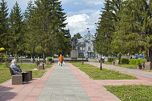 ул. Московская в Малой Вишере