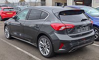 Ford Focus Vignale berline à hayon de 2018 (Royaume-Uni)