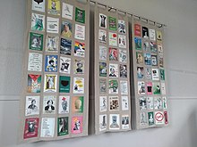 The 77 Women commemoration quilt on display - three sections comprising 77 panels representing the women detained in Richmond Barracks after the 1916 Rising