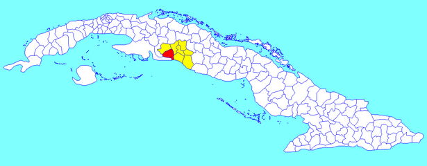 Municipalité de Abreus dans la province de Cienfuegos