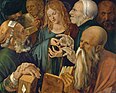 Christ Among the Doctors, 1506, oil on poplar, 64.3 × 80.3 cm, Thyssen-Bornemisza Museum, Madrid (134 (1934.38)