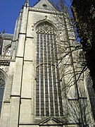 Nantes, façade du bras sud, XVIIe siècle.