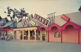 Earthquake à Cedar Point