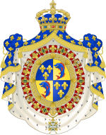 Description de l'image Coat of Arms of the Dauphin of France.svg.