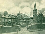 Parish house, First Congregational Church, Adams, Massachusetts, 1895.