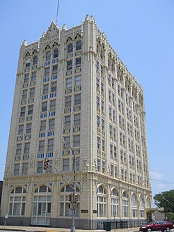 The State National Bank building in Corsicana (built 1926)