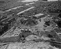 Vue aérienne du fort du Roule et de la ville