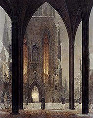Cathedral in Winter (1821)